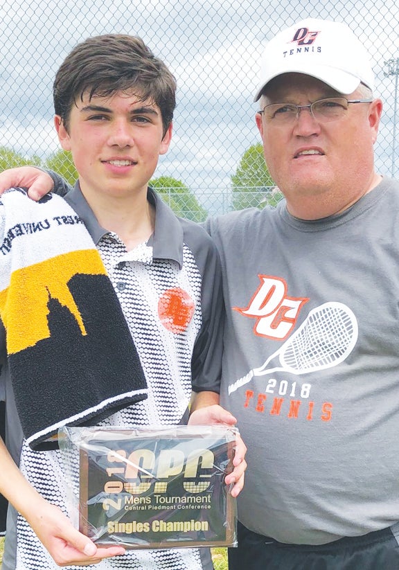 Fleming is CPC tennis champion - Davie County Enterprise Record | Davie ...