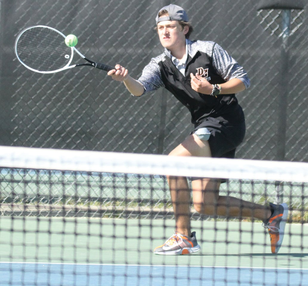 Take that, Raiders: Davie tennis earns first place share - Davie County ...