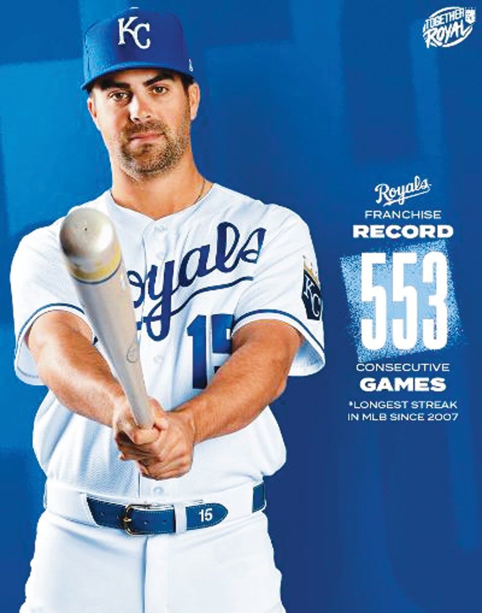 Whit Merrifield breaks Royals consecutive games record