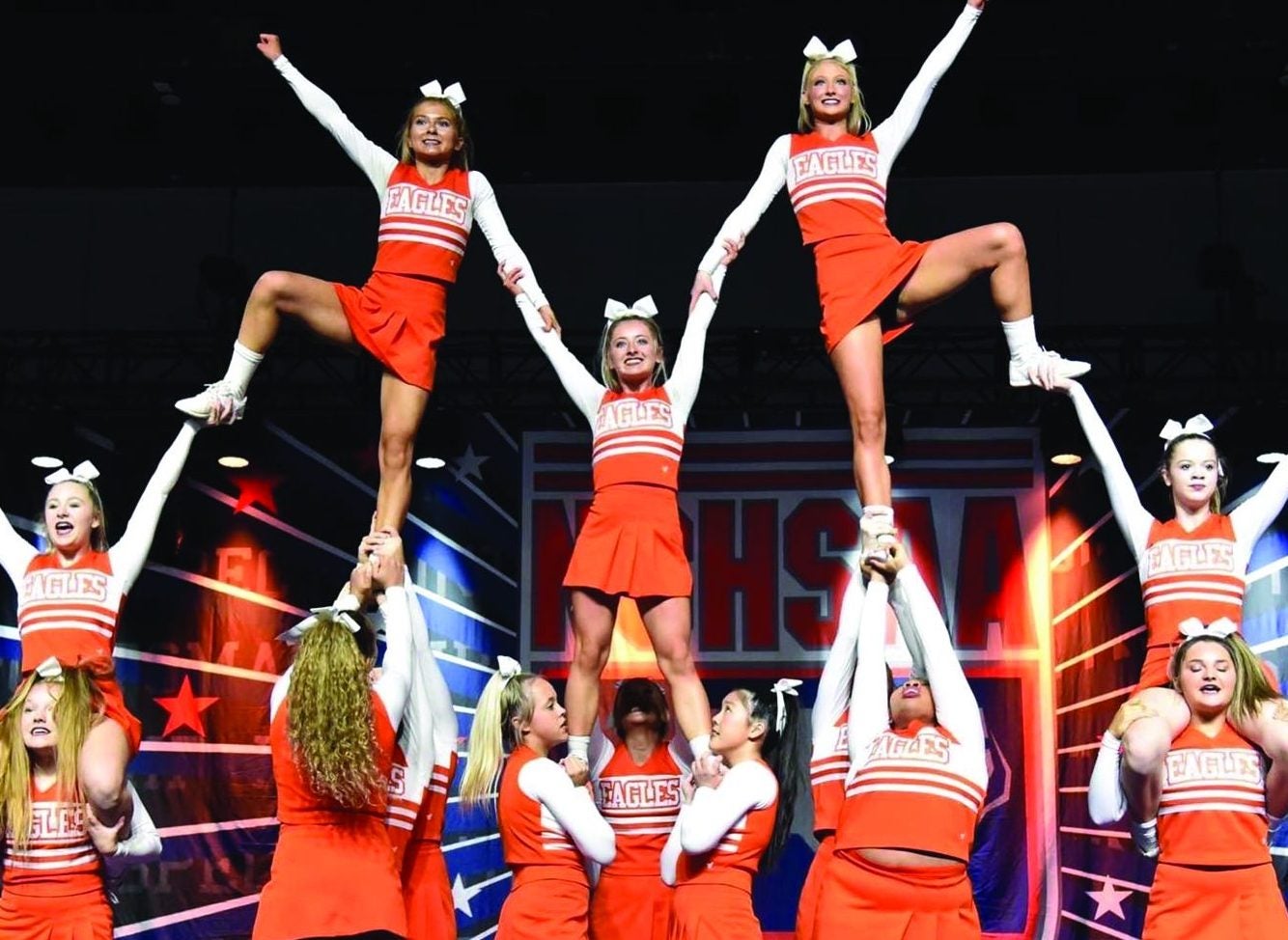 Two state titles in tow; Davie High cheerleaders headed to nationals ...