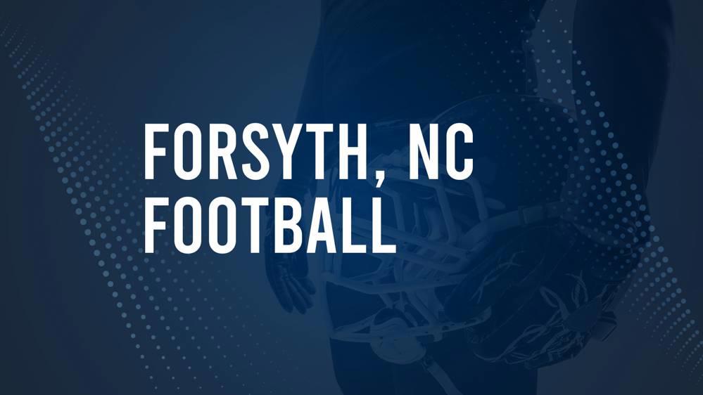 How to Watch Forsyth County, NC High School Football Games Streaming Live – August 23