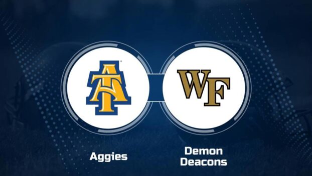 Where to Watch North Carolina A&T vs. Wake Forest on TV or Streaming Live - August 29