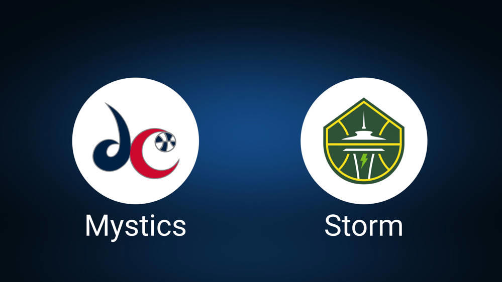 Where to Watch Washington Mystics vs. Seattle Storm on TV or Streaming Live - Tuesday, August 20