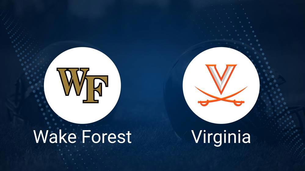 Best Bets, Predictions & Odds for the Virginia vs. Wake Forest Game – Saturday, Sept. 7