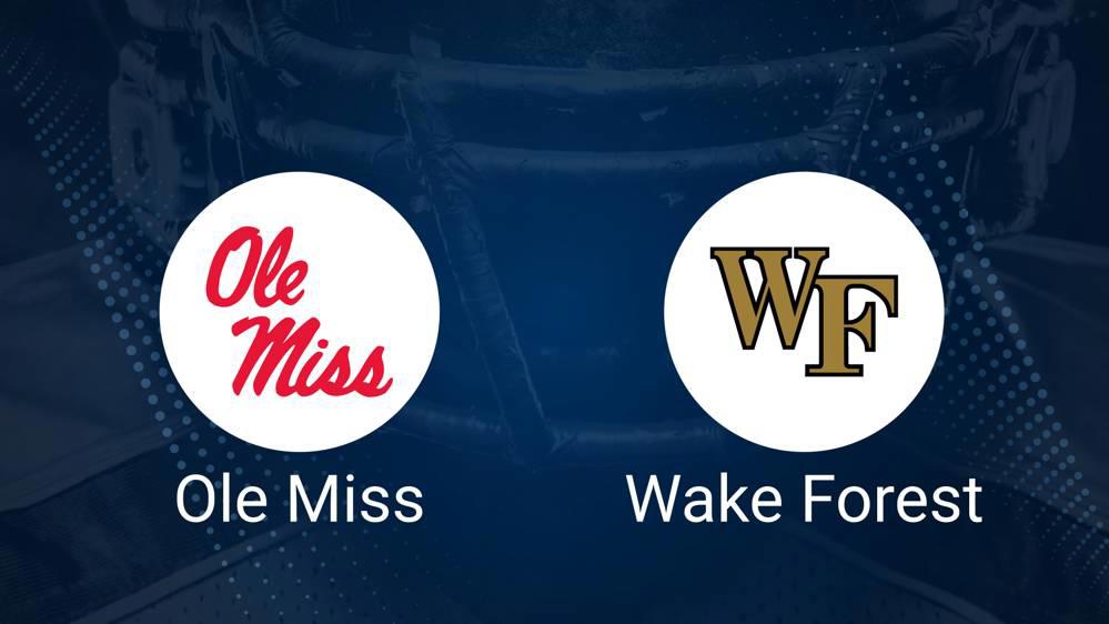 Best Bets, Predictions & Odds for the Wake Forest vs. Ole Miss Game – Saturday, Sept. 14