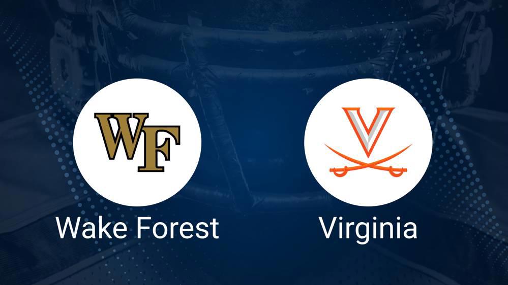 Best Bets, Predictions & Odds for the Wake Forest vs. Virginia Game – Saturday, Sept. 7