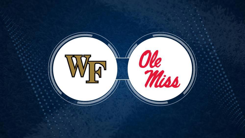 Wake Forest vs. Ole Miss: Odds, spread, and over/under - Sept. 14