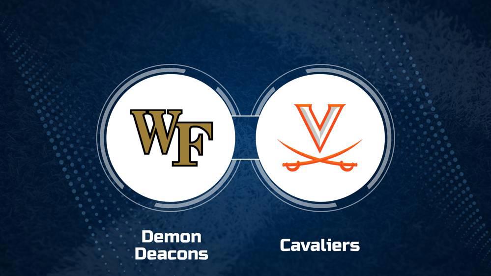 Where to Watch Wake Forest vs. Virginia on TV or Streaming Live - Sept. 7