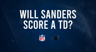 Will Ja'Tavion Sanders Score a Touchdown Against the Raiders in Week 3?