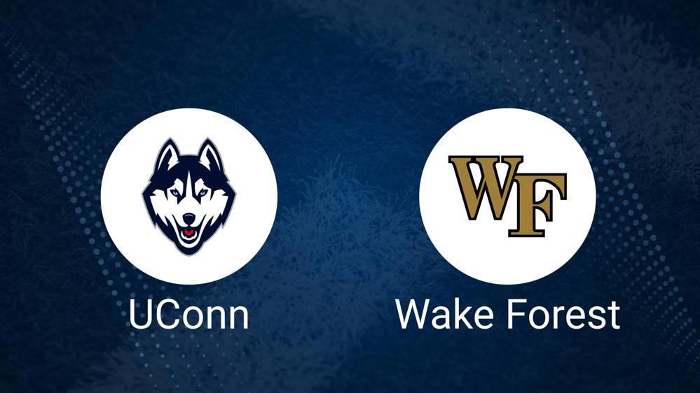 Best Bets, Predictions & Odds for the Wake Forest vs. UConn Game – Saturday, Oct. 19