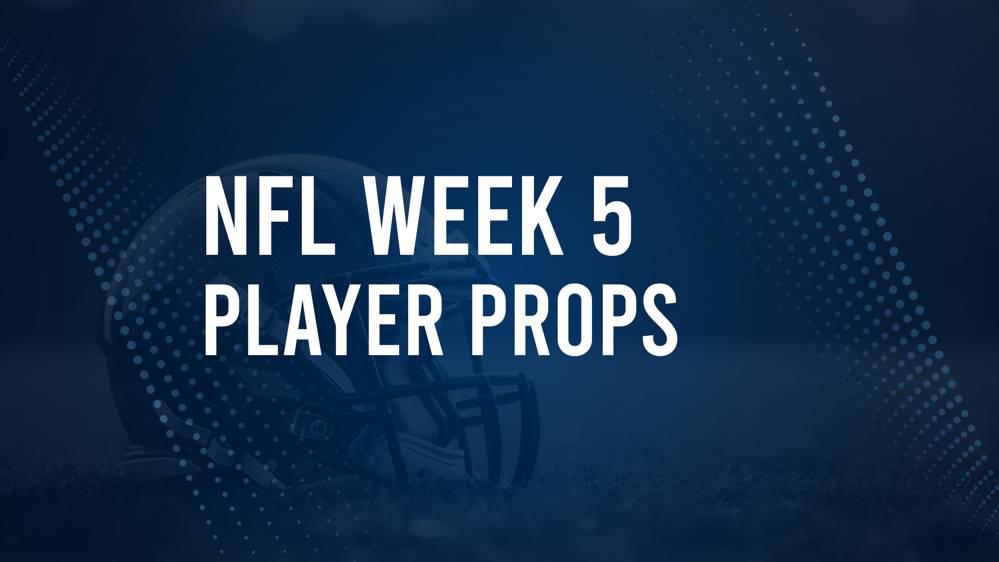 Discover the Best Week 5 NFL Player Prop Bets & Odds