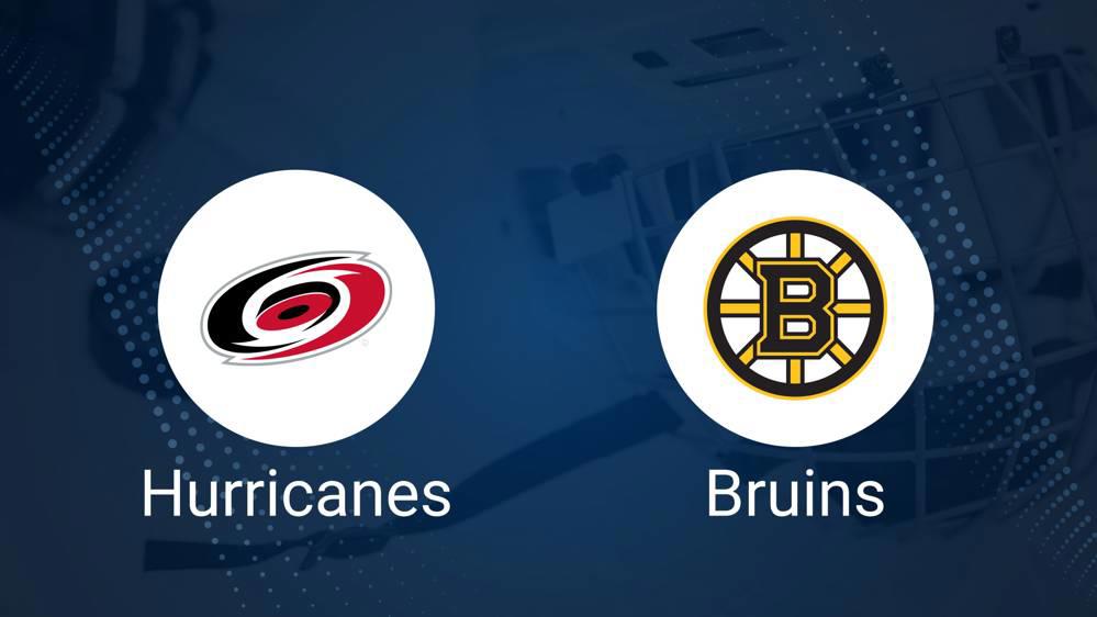 Hurricanes vs. Bruins Injury Report Today - October 31