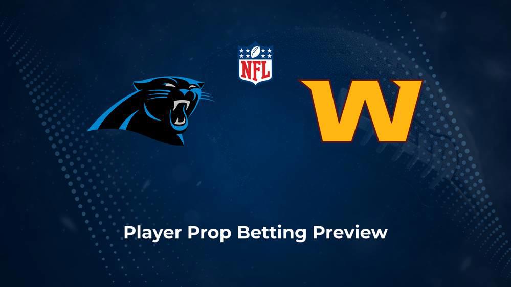 Panthers vs. Commanders Player Props & Odds – Week 7