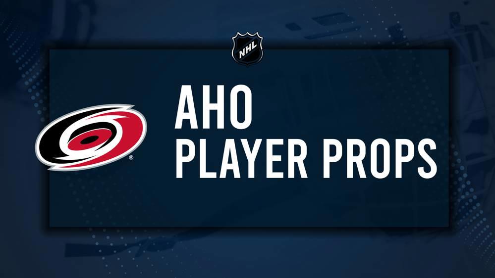 Sebastian Aho Player Prop Bets for the Hurricanes vs. Devils Game - October 15