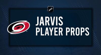 Seth Jarvis Player Prop Bets for the Hurricanes vs. Blues Game - October 19