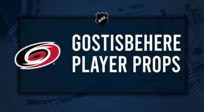 Shayne Gostisbehere Player Prop Bets for the Hurricanes vs. Bruins Game - October 31