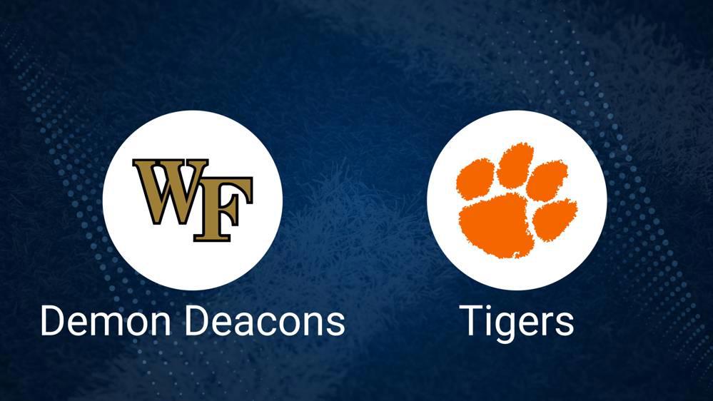 Wake Forest vs. Clemson Oct. 12 Tickets & Start Time