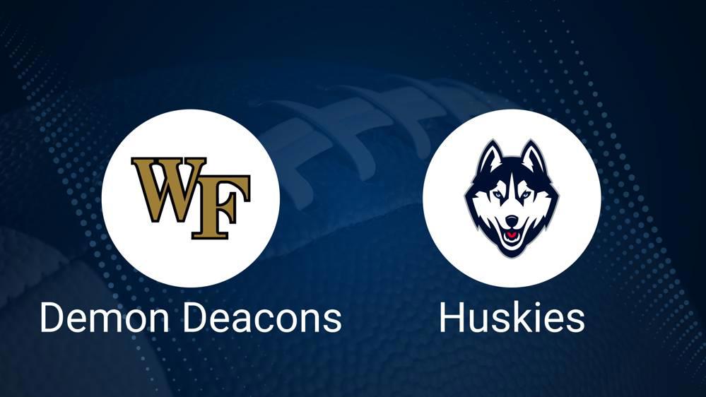 Wake Forest vs. UConn Oct. 19 Tickets & Start Time