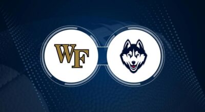 Wake Forest vs. UConn: Odds, spread, and over/under - Oct. 19