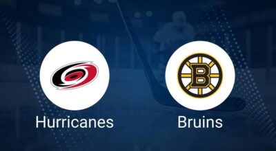 Where to Watch Carolina Hurricanes vs. Boston Bruins on TV or Streaming Live - October 31