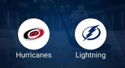 Where to Watch Carolina Hurricanes vs. Tampa Bay Lightning on TV or Streaming Live - October 11