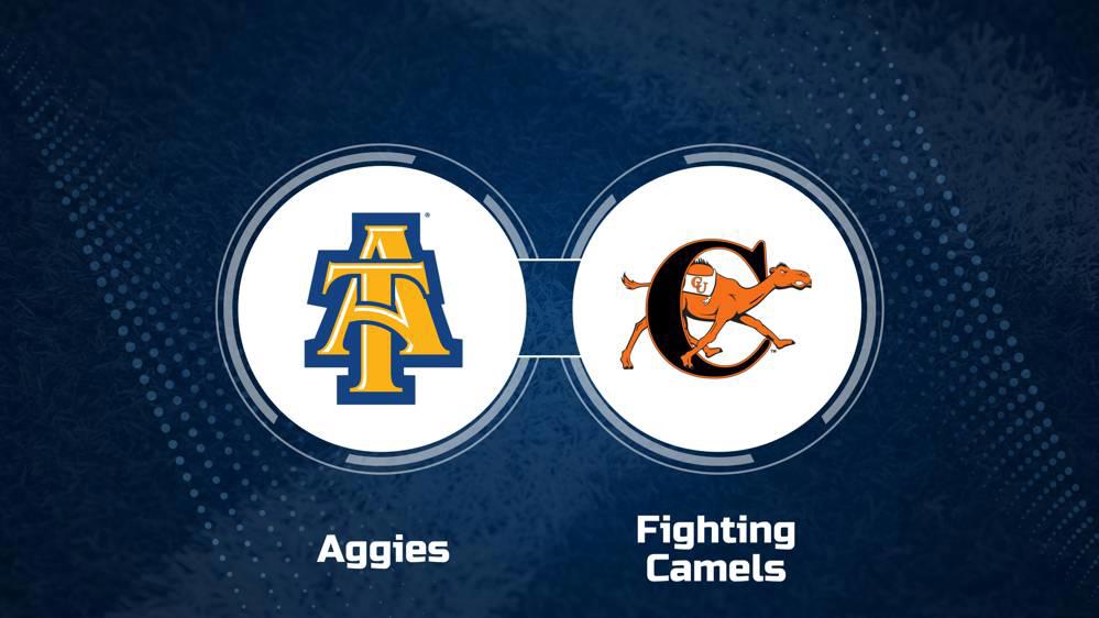 Where to Watch North Carolina A&T vs. Campbell on TV or Streaming Live - Oct. 26