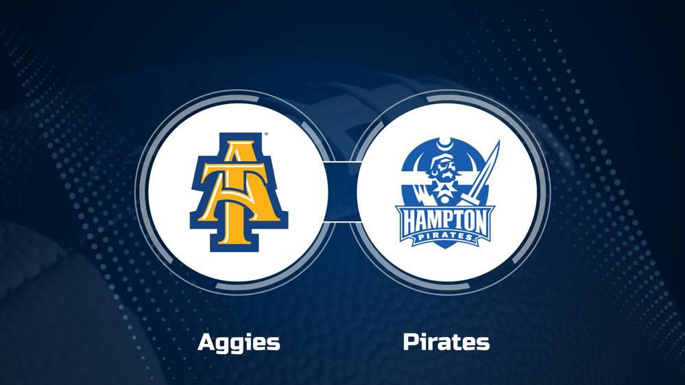 Where to Watch North Carolina A&T vs. Hampton on TV or Streaming Live - Oct. 19