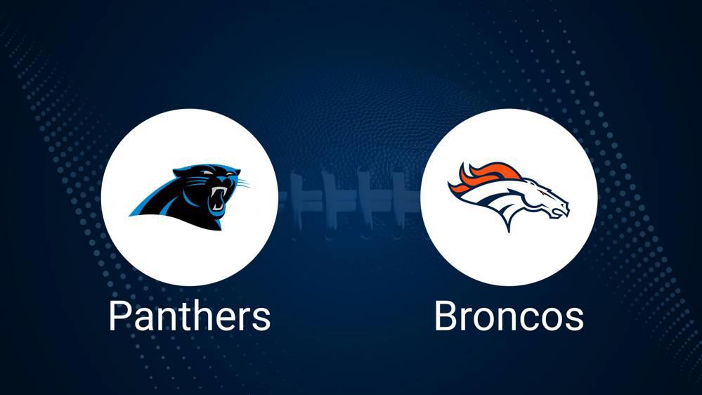 Where to Watch Panthers vs. Broncos on TV or Streaming Live - Oct. 27