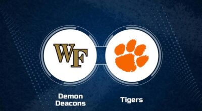 Where to Watch Wake Forest vs. Clemson on TV or Streaming Live - Oct. 12