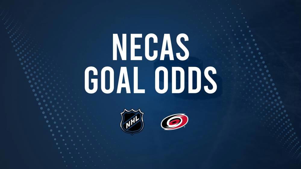 Will Martin Necas Score a Goal Against the Bruins on October 31?