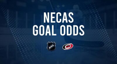 Will Martin Necas Score a Goal Against the Kraken on October 26?