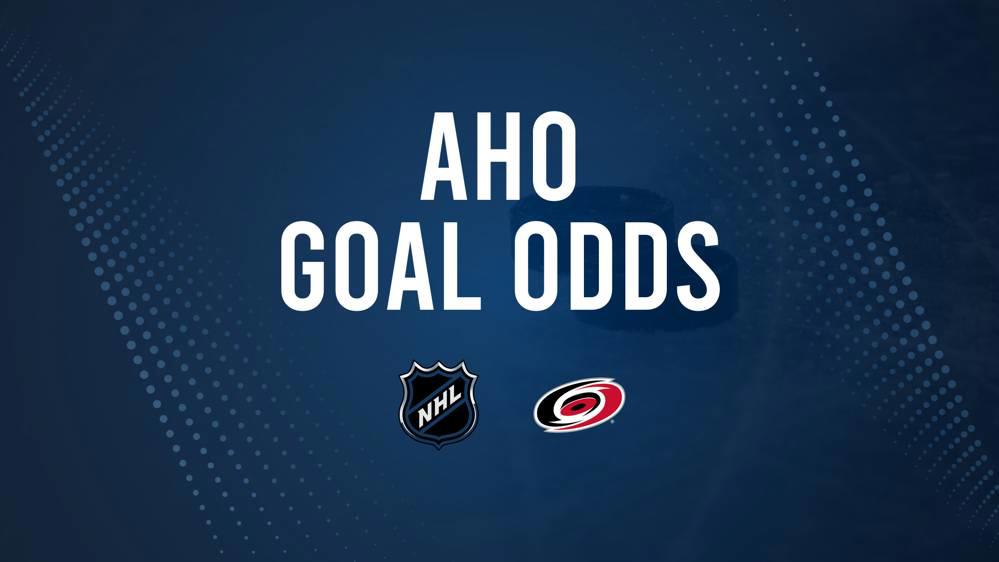 Will Sebastian Aho Score a Goal Against the Blues on October 19?