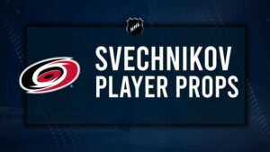 Andrei Svechnikov Player Prop Bets for the Hurricanes vs. Flyers Game - November 20