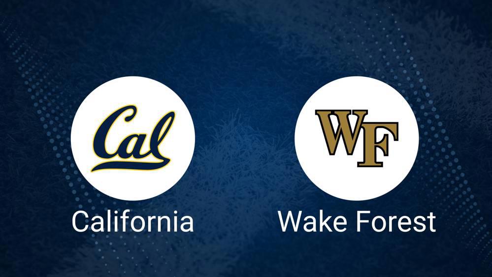 Best Bets, Predictions & Odds for the Wake Forest vs. California Game – Friday, Nov. 8