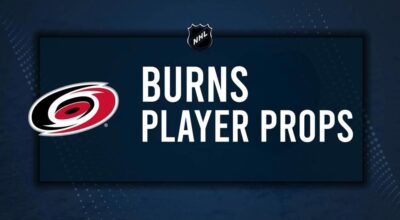 Brent Burns Player Prop Bets for the Hurricanes vs. Blues Game - November 17