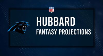 Chuba Hubbard Fantasy Projections: Week 10 vs. the Giants