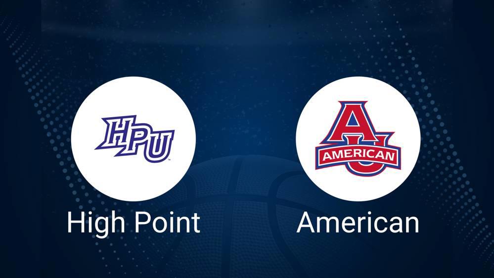 High Point vs. American Basketball Tickets - Monday, November 18