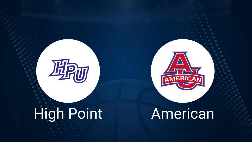 High Point vs. American Basketball Tickets - Monday, November 18