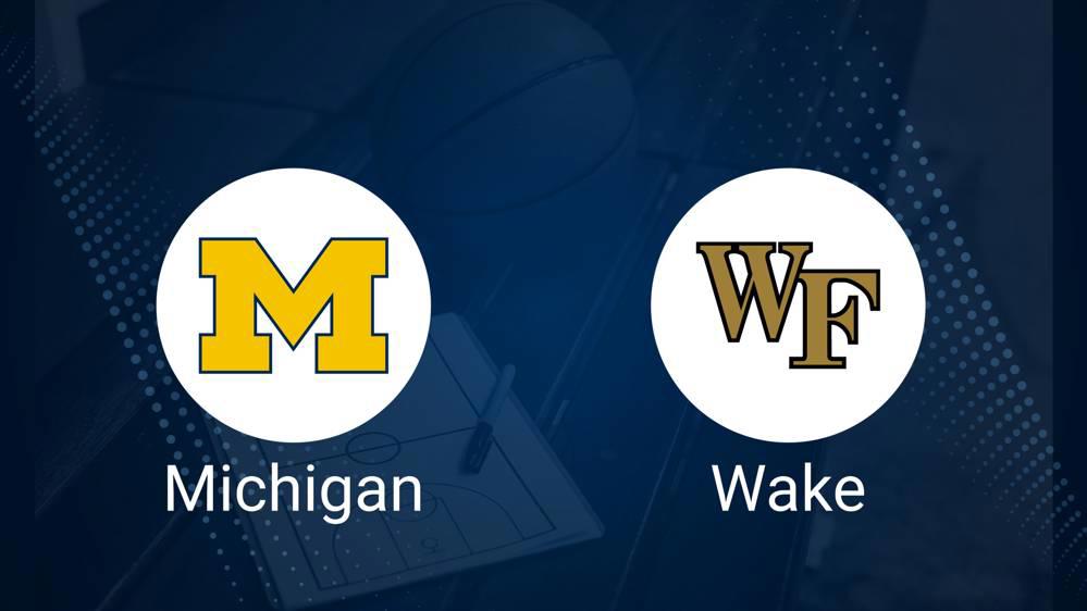 How to Watch Michigan vs. Wake Forest on TV or Live Stream - November 10