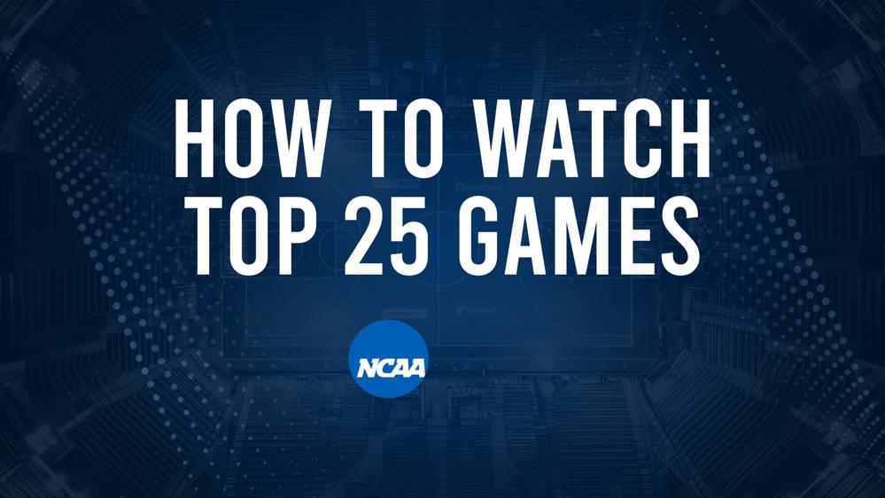 How to Watch Top 25 Women's College Basketball Games - Tuesday, November 26