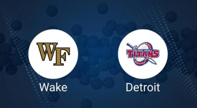 How to Watch Wake Forest vs. Detroit Mercy on TV or Live Stream - November 23