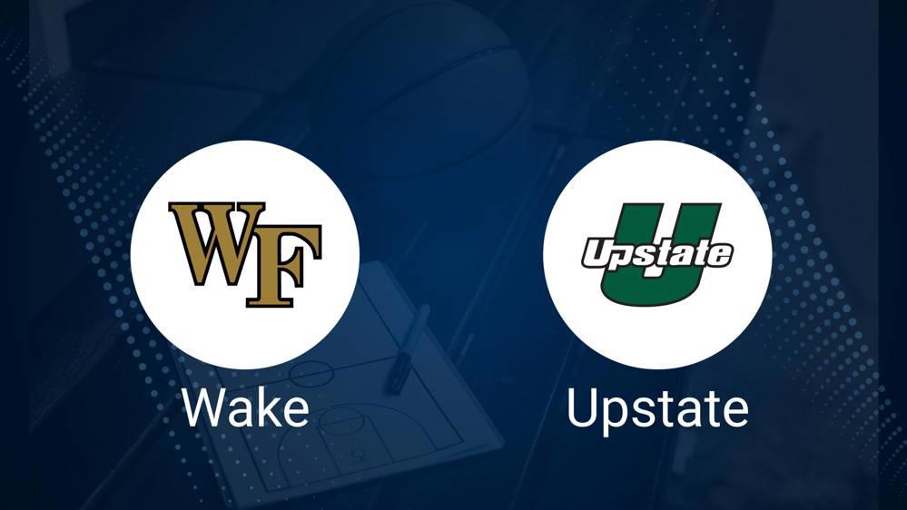 How to Watch Wake Forest vs. South Carolina Upstate on TV or Live Stream - November 13