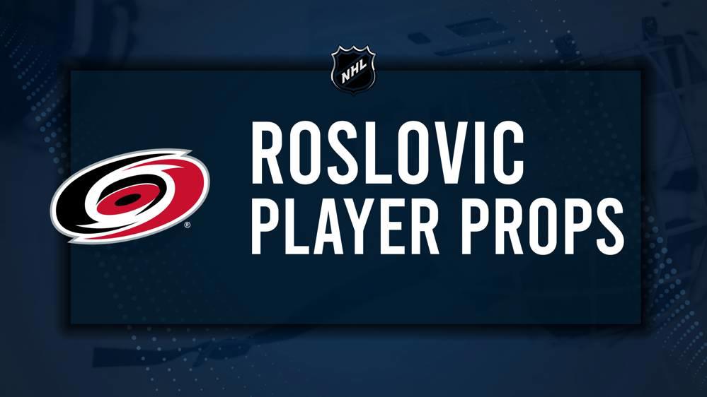 Jack Roslovic Player Prop Bets for the Hurricanes vs. Panthers Game - November 30