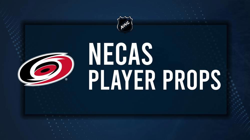 Martin Necas Player Prop Bets for the Hurricanes vs. Senators Game - November 16