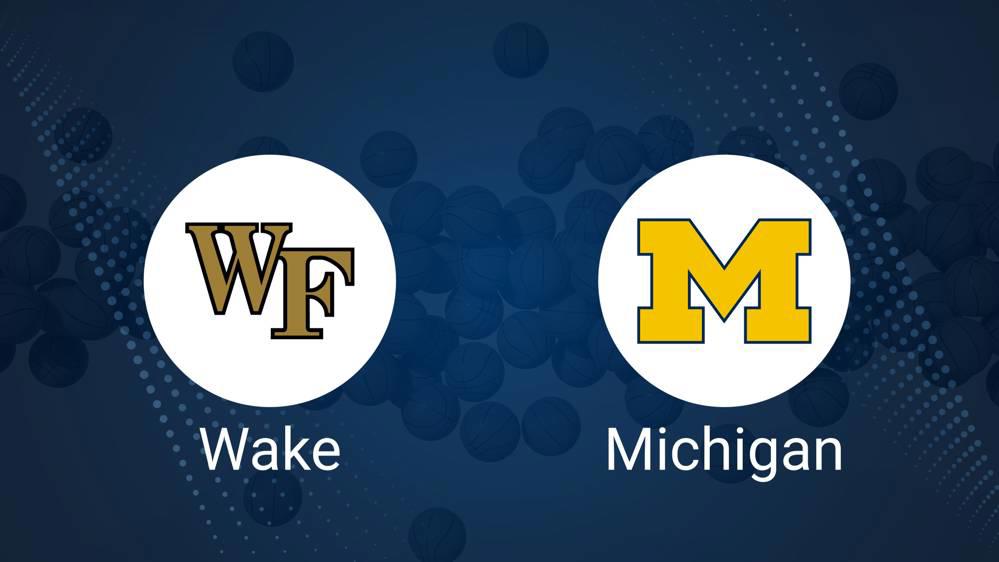 Michigan vs. Wake Forest Basketball Tickets - Sunday, November 10