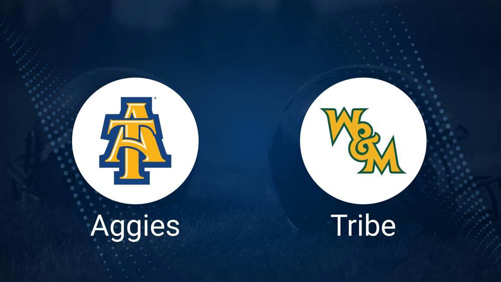 NC A&T vs. William & Mary Nov. 2 Tickets & Start Time