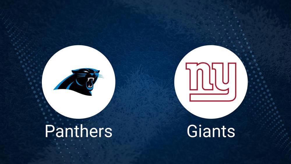 Panthers vs. Giants Predictions & Picks: Odds, Moneyline, Spread - Week 10