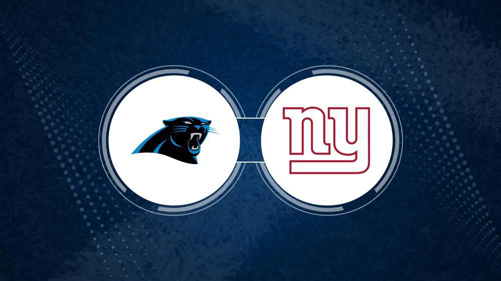 Panthers vs. Giants Same Game Parlay Picks – NFL Week 10