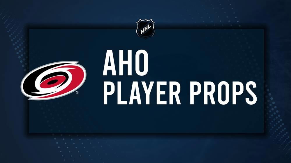 Sebastian Aho Player Prop Bets for the Hurricanes vs. Devils Game - November 21