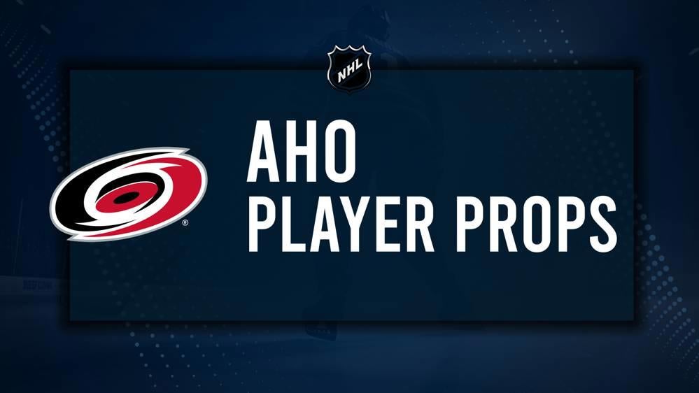 Sebastian Aho Player Prop Bets for the Hurricanes vs. Hockey Club Game - November 13